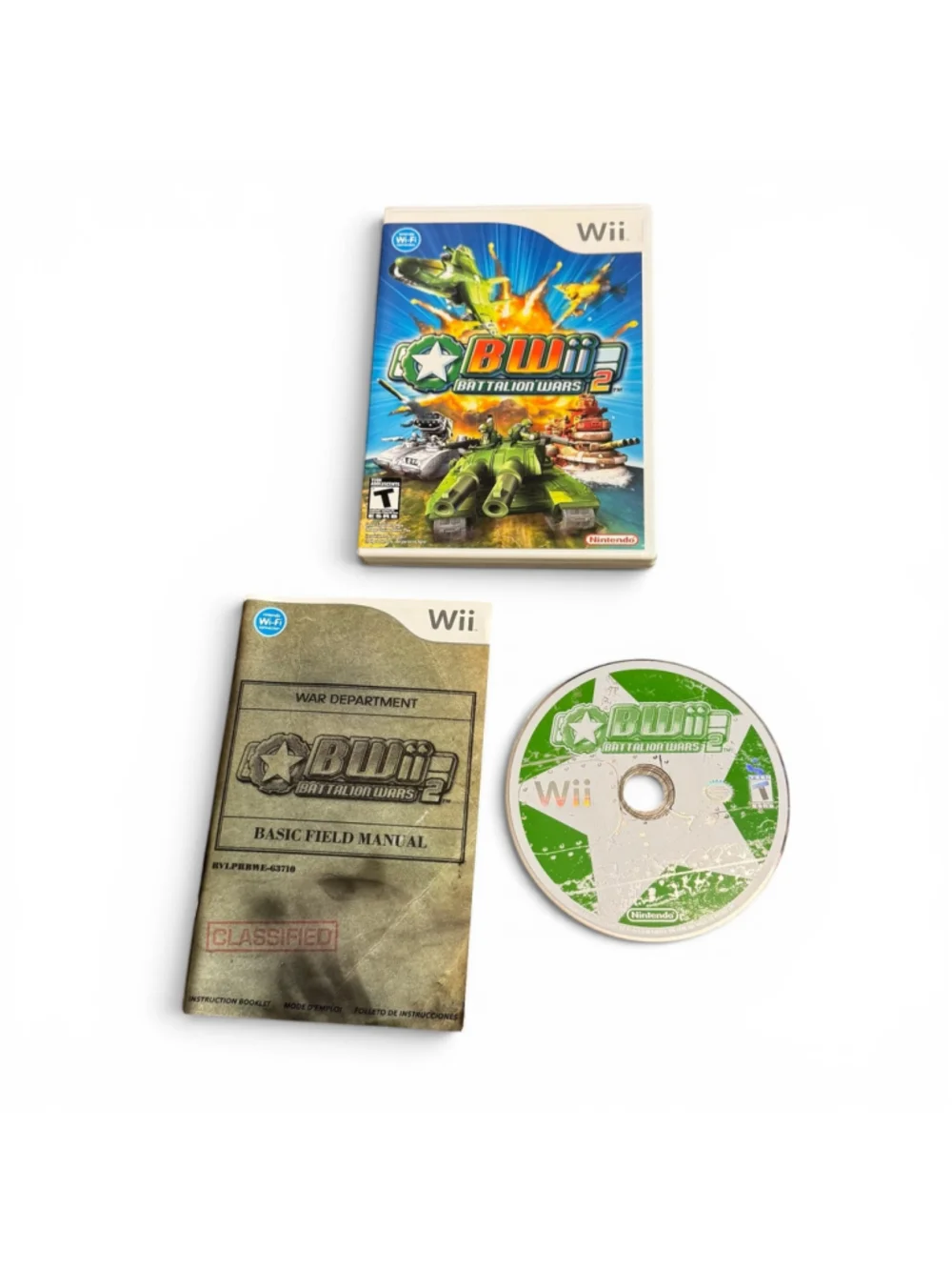Battalion Wars 2 Nintendo Wii Video Game Complete Cib